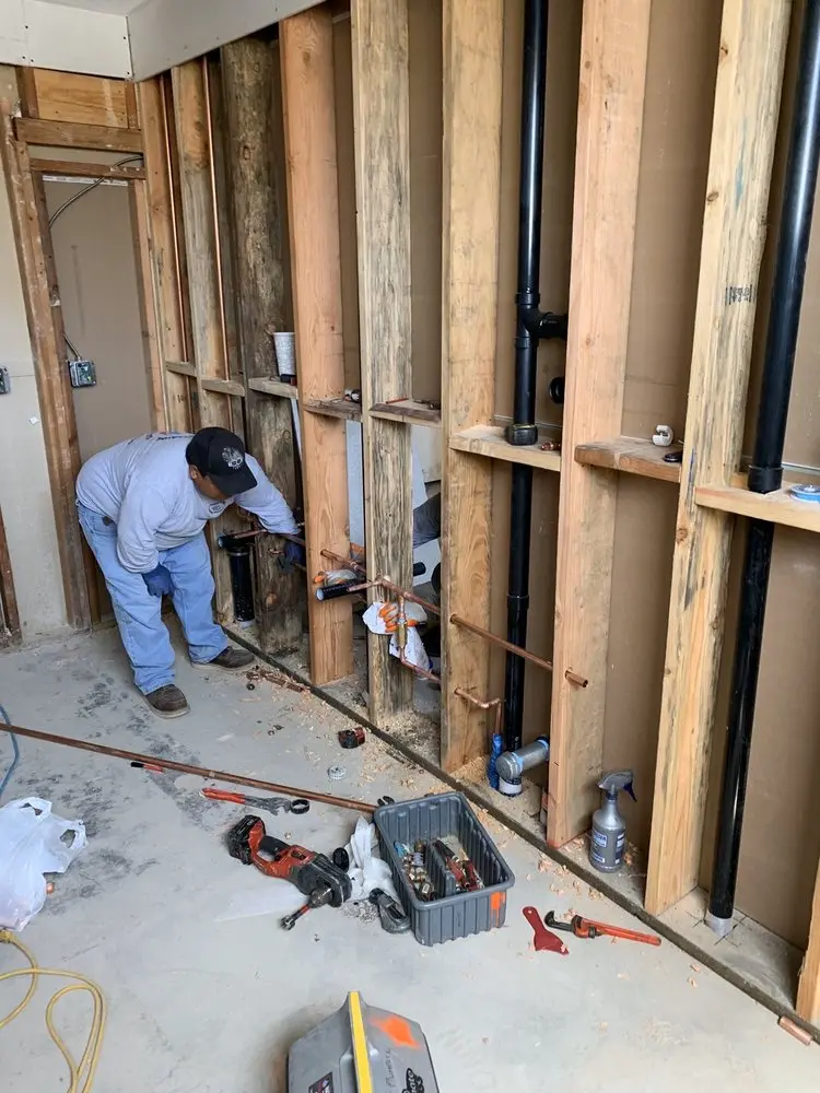 Commercial rough-in plumbing for Gas Line Repair in Green Village